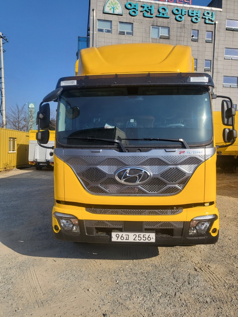 정식 허가 지정폐기물 운송 차량 (주)오엔환경